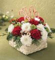 The FTD Colors of Christmas Basket