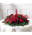 The FTD Crimson Glow Centerpiece