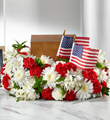 The FTD Spirit of Patriotism Cremation Adornment