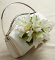 The FTD White Purse Dcor