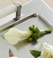 The FTD White Calla Boutonniere